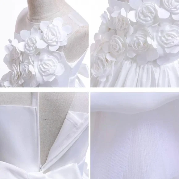 Luxury Princess Wedding Birthday Flower Girl Dress Boutique 5028 - Picture 6 of 6